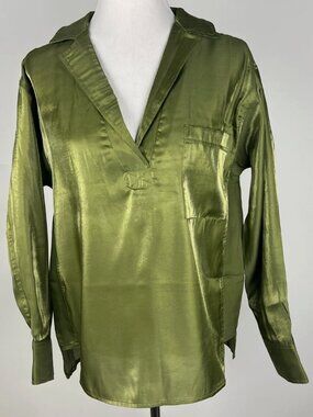 PILCRO for Anthropologie  'Shine Blouse' (RELAXED FIT)